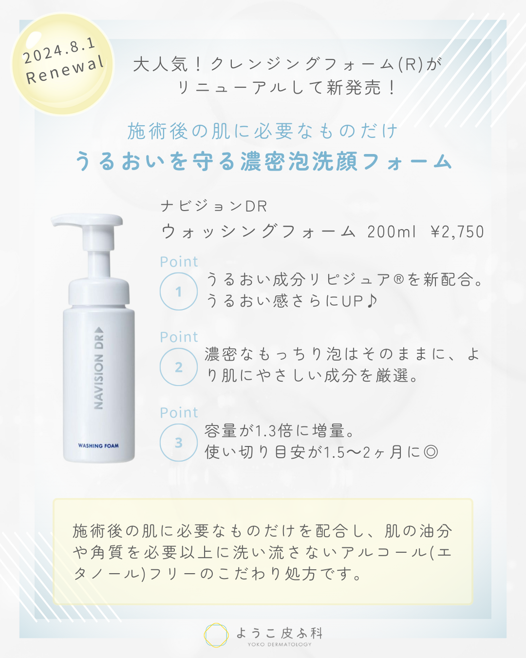ナビジョンDR ウォッシングフォーム