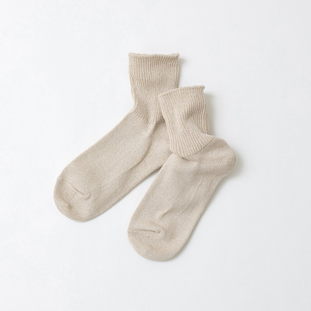 【SOUKI SOCKS】Solid-ソリッド-美濃和紙ショートソックス