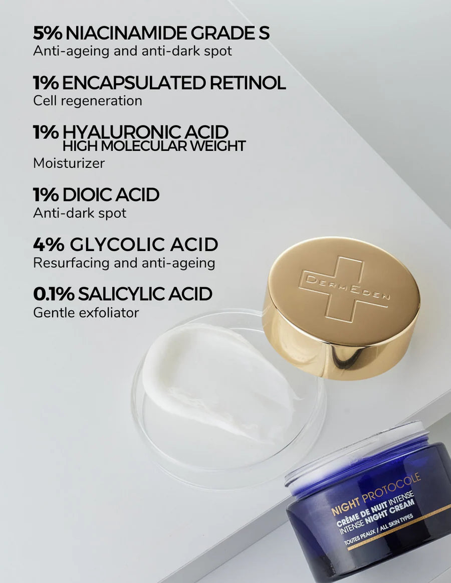 DermEden ナイトクリーム 50ml DermEden（ダームエデン）インテンス