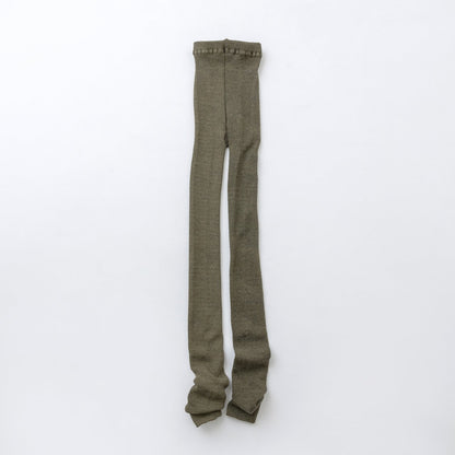 【SOUKI ORIGINAL】RECYCLE COTTON SPECKDYE リブレギンス